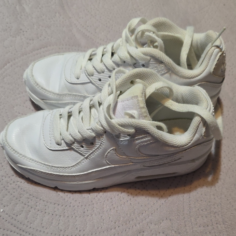 Nike White Mesh Sneakers